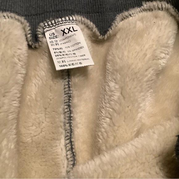 Flygo Sherpa lined sweatpants new XXL - Picture 15 of 16